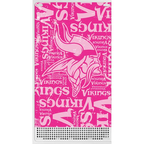 NFL Minnesota Vikings - Blast Pink Xbox Series S Console Skin